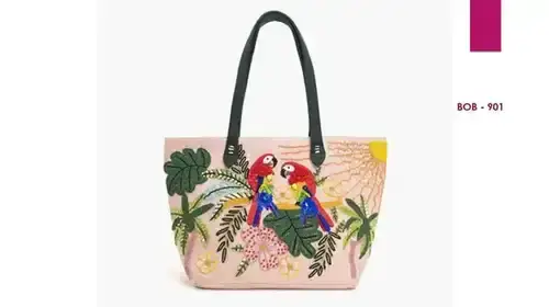 Palm Tree Paradise Shopper