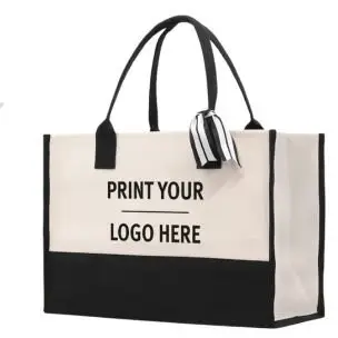 Colour Block Stripe Tote
